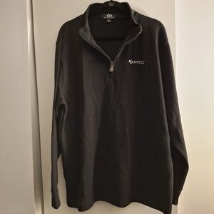 Vantage HYCU Black V-Neck Men's Pullover Sweater